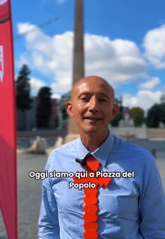 L'hackathon Minecraft di Maker Camp in Piazza del Popolo a Roma durante la Rome Future Week